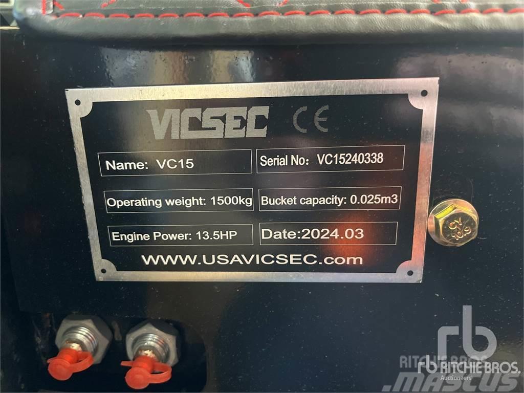  VICSEC VC15 Mini bageri < 7t