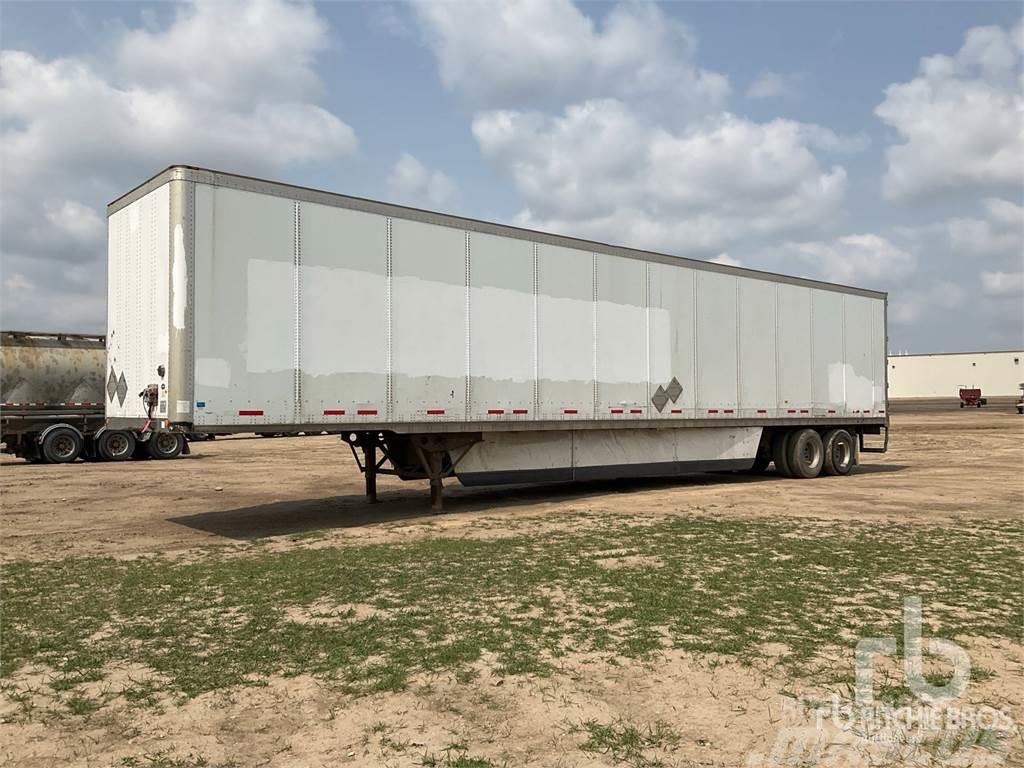 Wabash 53 ft x 102 in T/A Box body semi-trailers