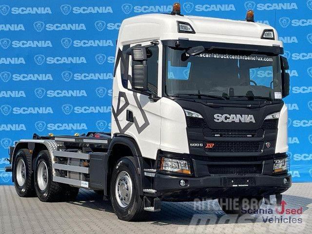Scania G 500 B6x4HB, DIFF-L 20T HOOKLIFT, EX DEMO SUPER! Rol kiper kamioni sa kukom za podizanje tereta