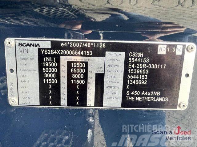 Scania S 450 A4x2NB DIF LOCK RETARDER 8T FULL AIR Tegljači