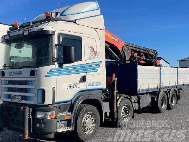 Scania R124 GB8X2NZ 420 Kamioni-šasije