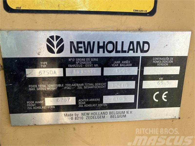 New Holland 675D Rovokopači