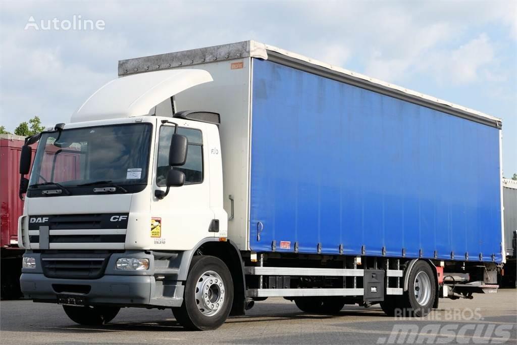 DAF CF 75.310 Rolo plane + LBW Curtainsider trucks