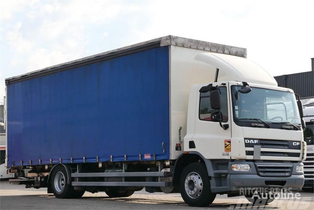 DAF CF 75.310 Rolo plane + LBW Curtainsider trucks