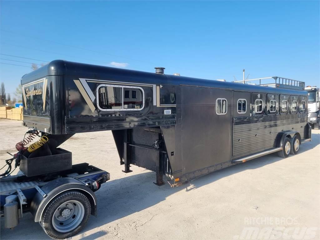  HR Trailer - Horse transporter BE trailer - 5 hors Poluprikolice za prevoz stoke