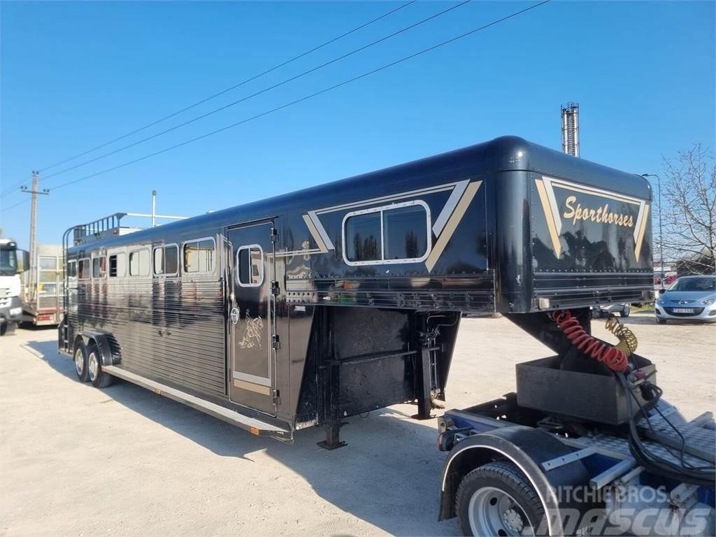  HR Trailer - Horse transporter BE trailer - 5 hors Poluprikolice za prevoz stoke