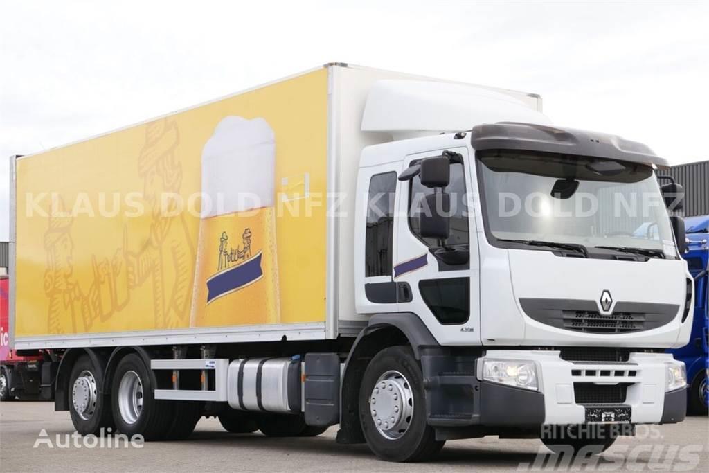Renault Premium 430 6x2 Koffer + tail lift Sanduk kamioni