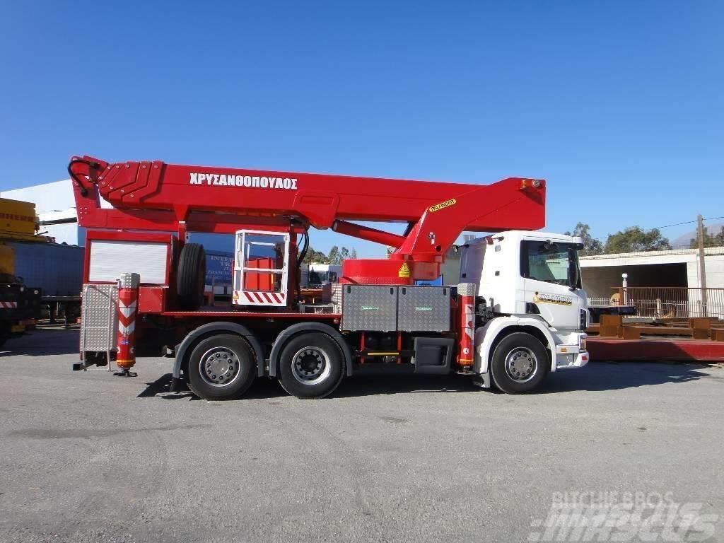 Scania Emelőkosaras Bison Palfinger 47.0 Truck & Van mounted aerial platforms