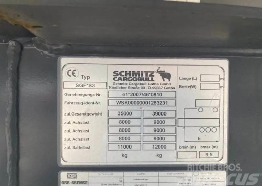 Schmitz Cargobull SKI 24 SL 9.6 Kiper poluprikolice