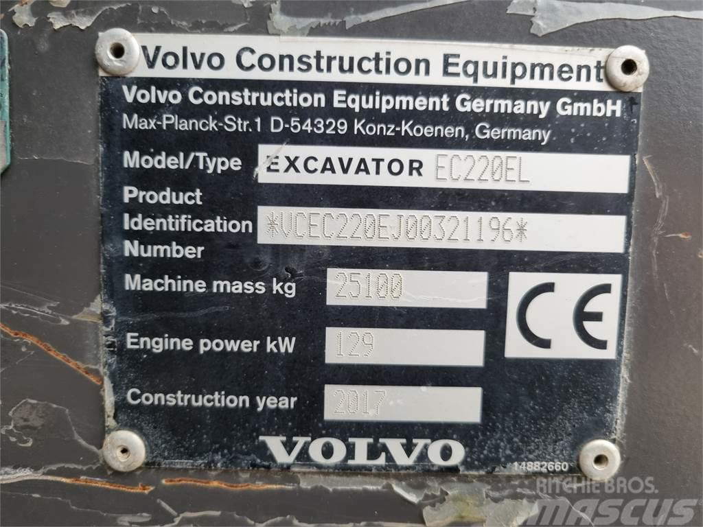 Volvo EC220E Bageri guseničari