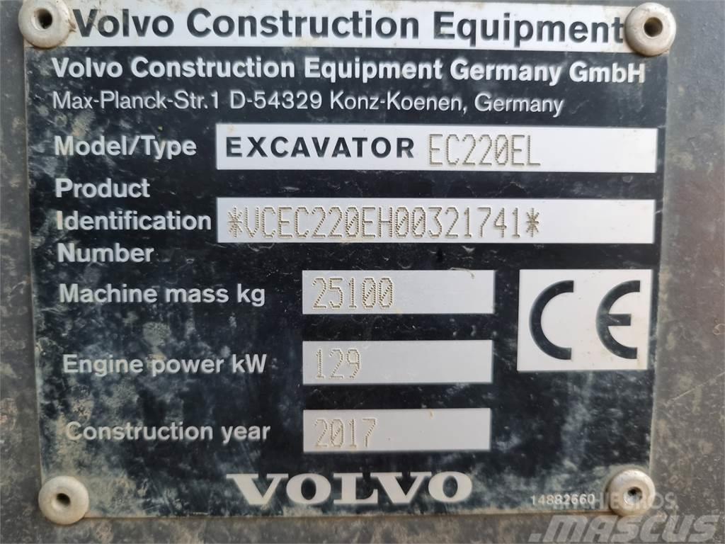 Volvo EC220EL Bageri guseničari