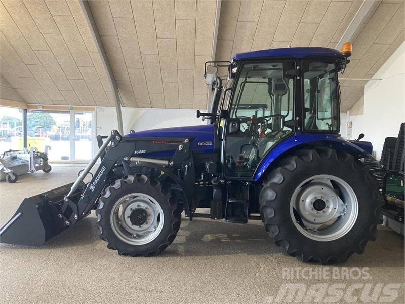 Farmtrac 6075 E CAB 4-WD m/FL 280 Traktori