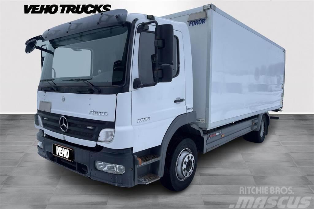 Mercedes-Benz Atego1222L Umpikori + PL Box body trucks