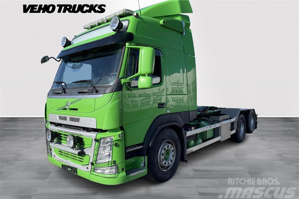 Volvo FM 500 6x2 Rol kiper kamioni sa kukom za podizanje tereta