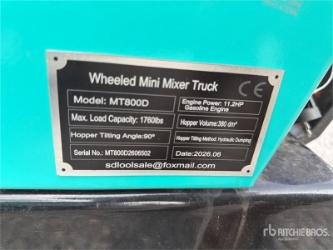 SKLP MT800D Stand-On Wheeled Mini Mixer Truck Conc