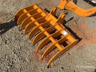 GIYI 44 in Excavator Rake - Fits Cat 305 (Unused)