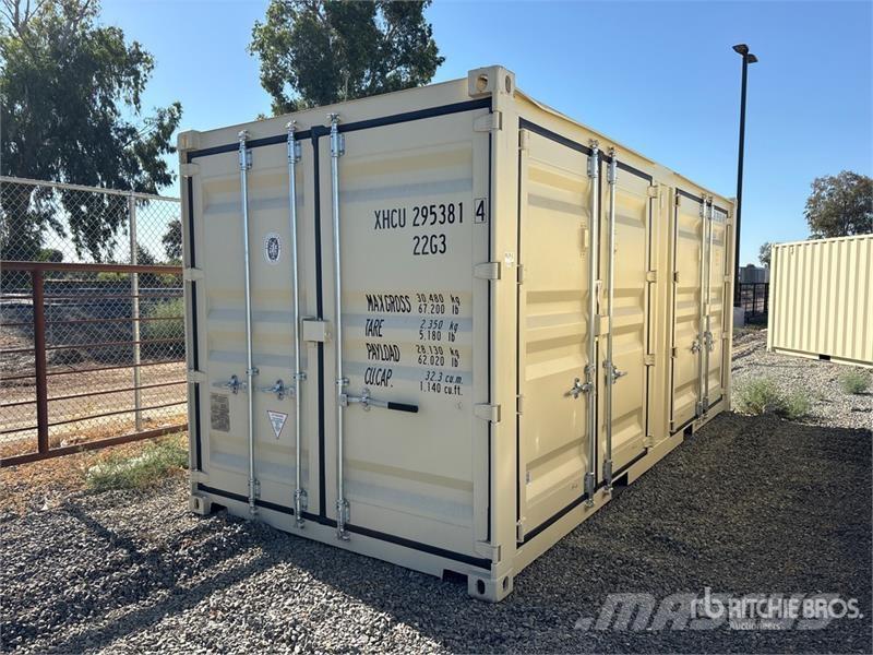 20 ft Standard Multi-Door Storage Container (Unuse Kontejneri za skladištenje