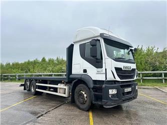 Iveco Stralis 420 High Roof Sleeper 6x2 Flatbed