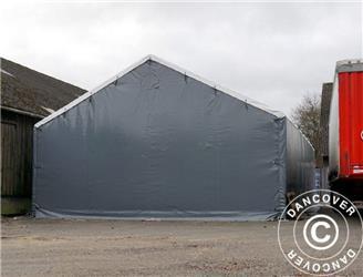 Dancover Storage Shelter Titanium 8x18x3x5m PVC Telthal
