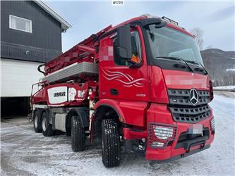 Mercedes-Benz Arocs 3253 8x4 Pump truck w/ 35 meter pump and Lie