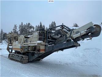 Metso LT 105 crusher. New engine at 8500 hours.