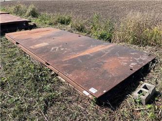  Quantity of (1) 8 ft x 20 ft Steel Road Plate