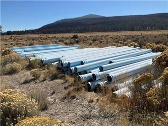  Quantity of (135) C900 8 in x20 ft PVC Water Pipe