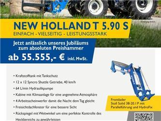New Holland T 5.90 S Aktionsmaschine