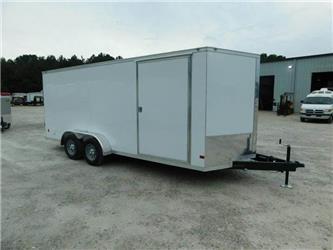  Covered Wagon Trailers Gold Series 7x18 Vnose with
