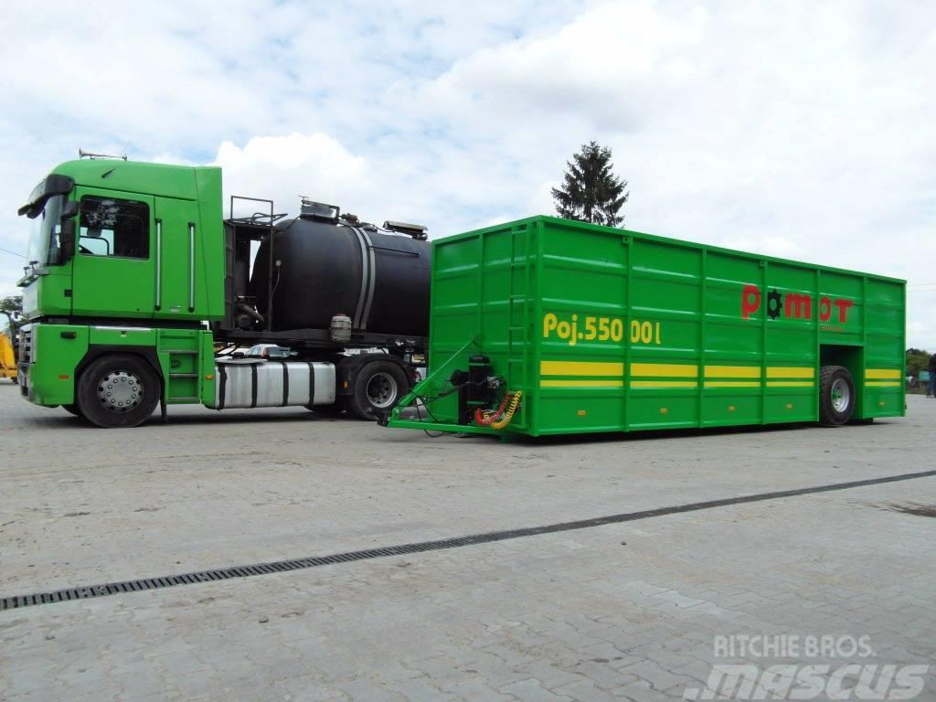 Pomot Slurry tank container  55000 L/Réservoir de lisier Cisterne za djubrivo
