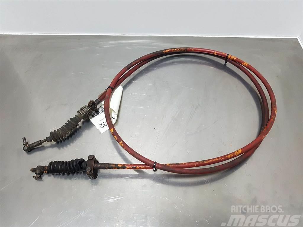 Zeppelin ZL8B - Throttle cable/Gaszug/Gaskabel Šasija i vešenje