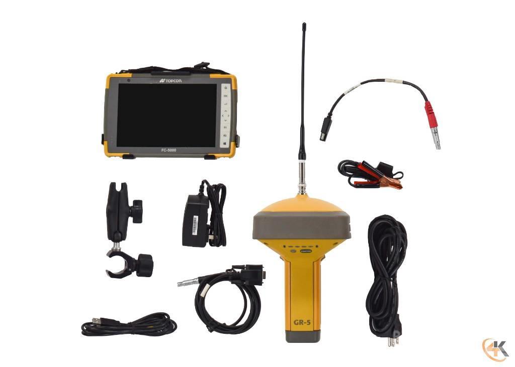 Topcon Single GR-5 UHFII Base/Rover Kit, FC-5000 Pocket3D Ostale komponente za građevinarstvo