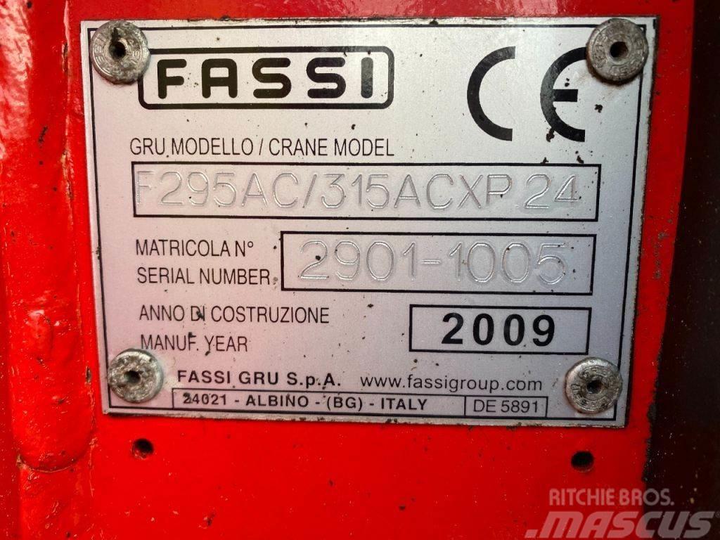 Fassi F315 A.24 + REMOTE + 4X OUTRIGGER F315ACXP.24 Kranovi za utovar