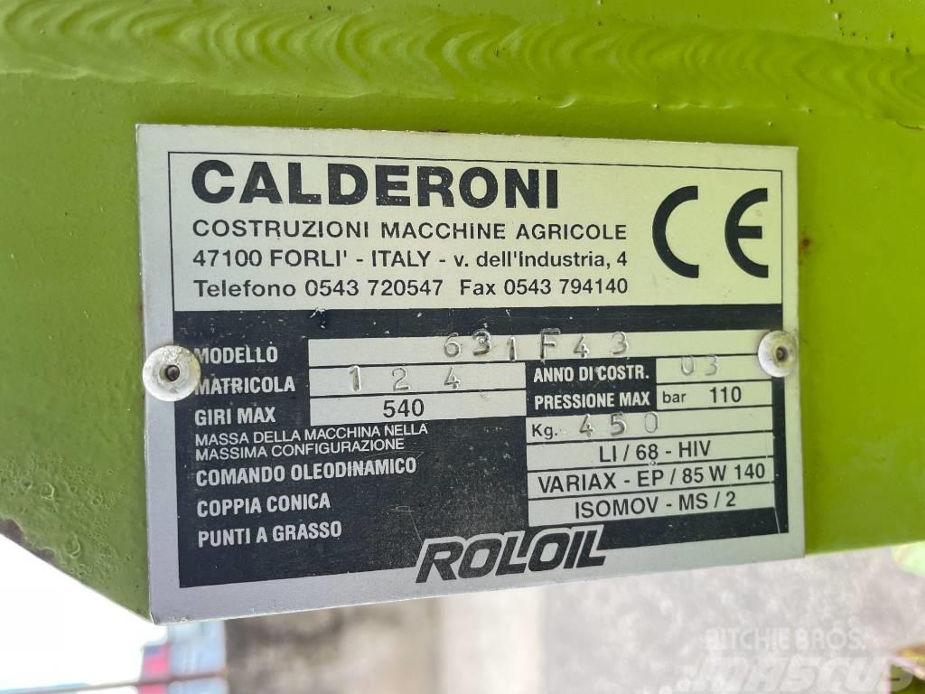  Calderoni 631F43 Mašine za pripremo zemlje