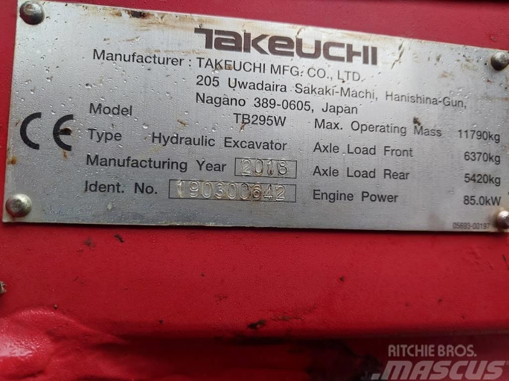 Takeuchi TB295W Bageri točkaši