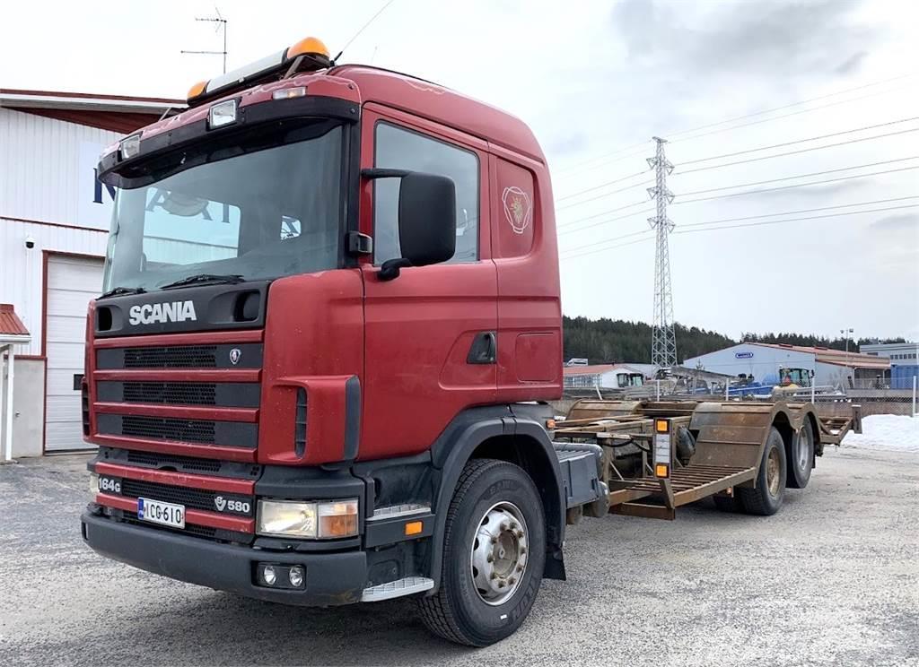 Scania R164 580 6x2 Kamioni za prevoz šumarskih mašina