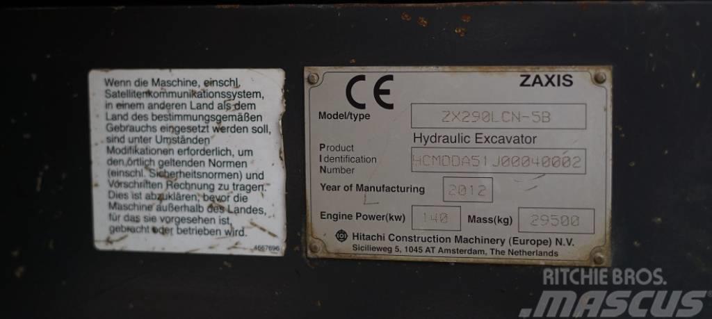 Hitachi ZX 290 LC N-5 Bageri guseničari
