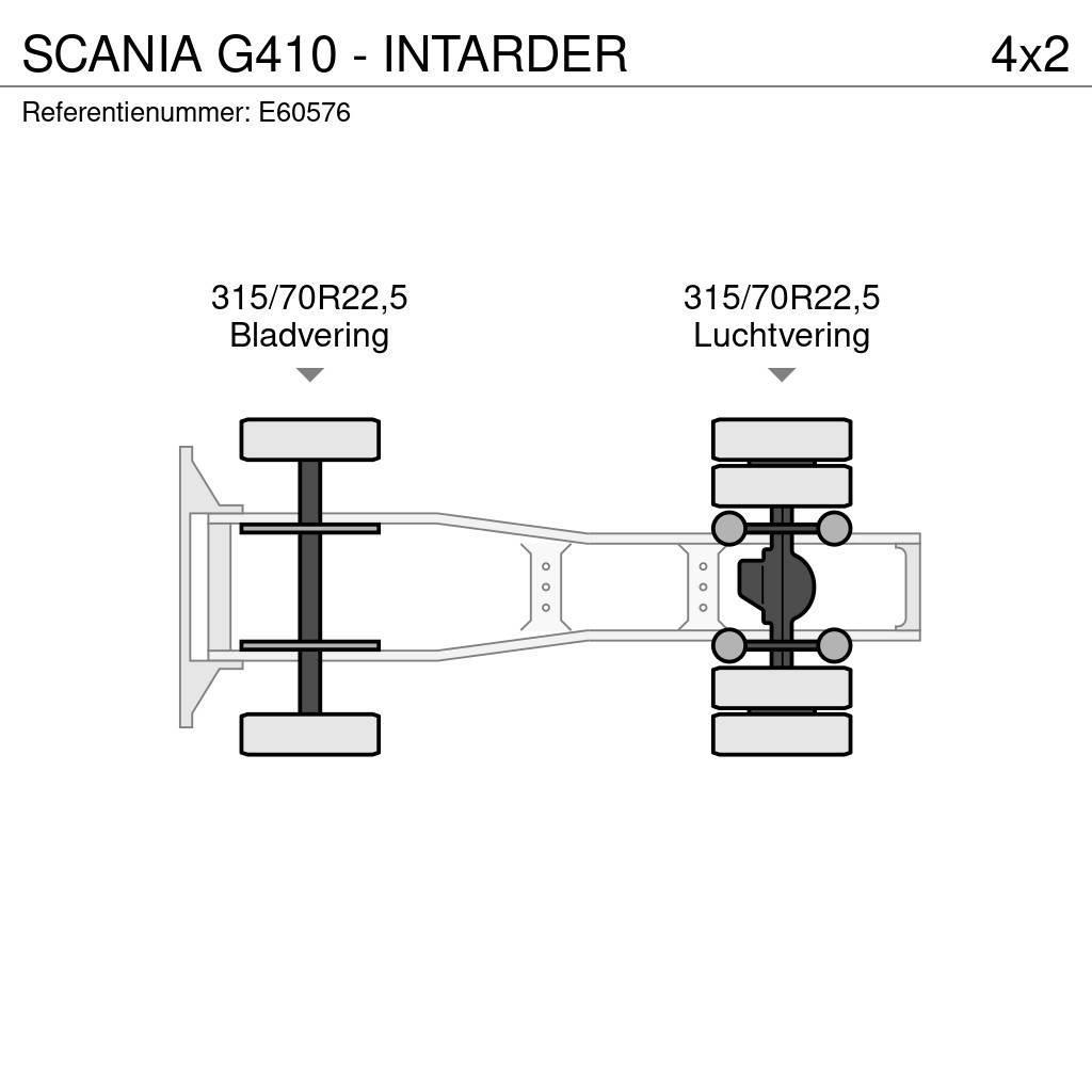 Scania G410 - INTARDER Tegljači