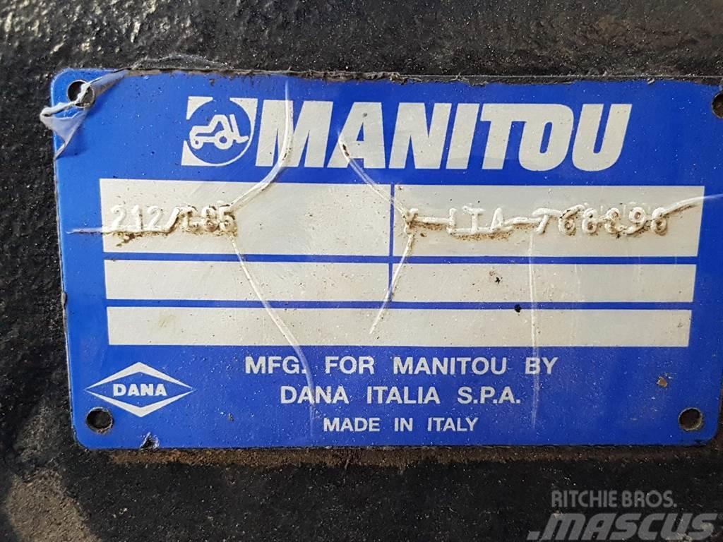 Manitou MLT1040-Spicer Dana 212/C85-Axle/Achse/As Osovine