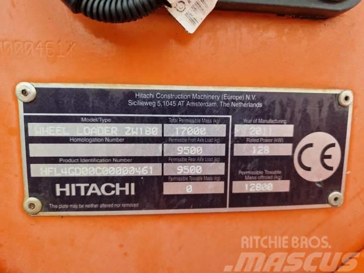 Hitachi ZW 180 Utovarivači na točkove