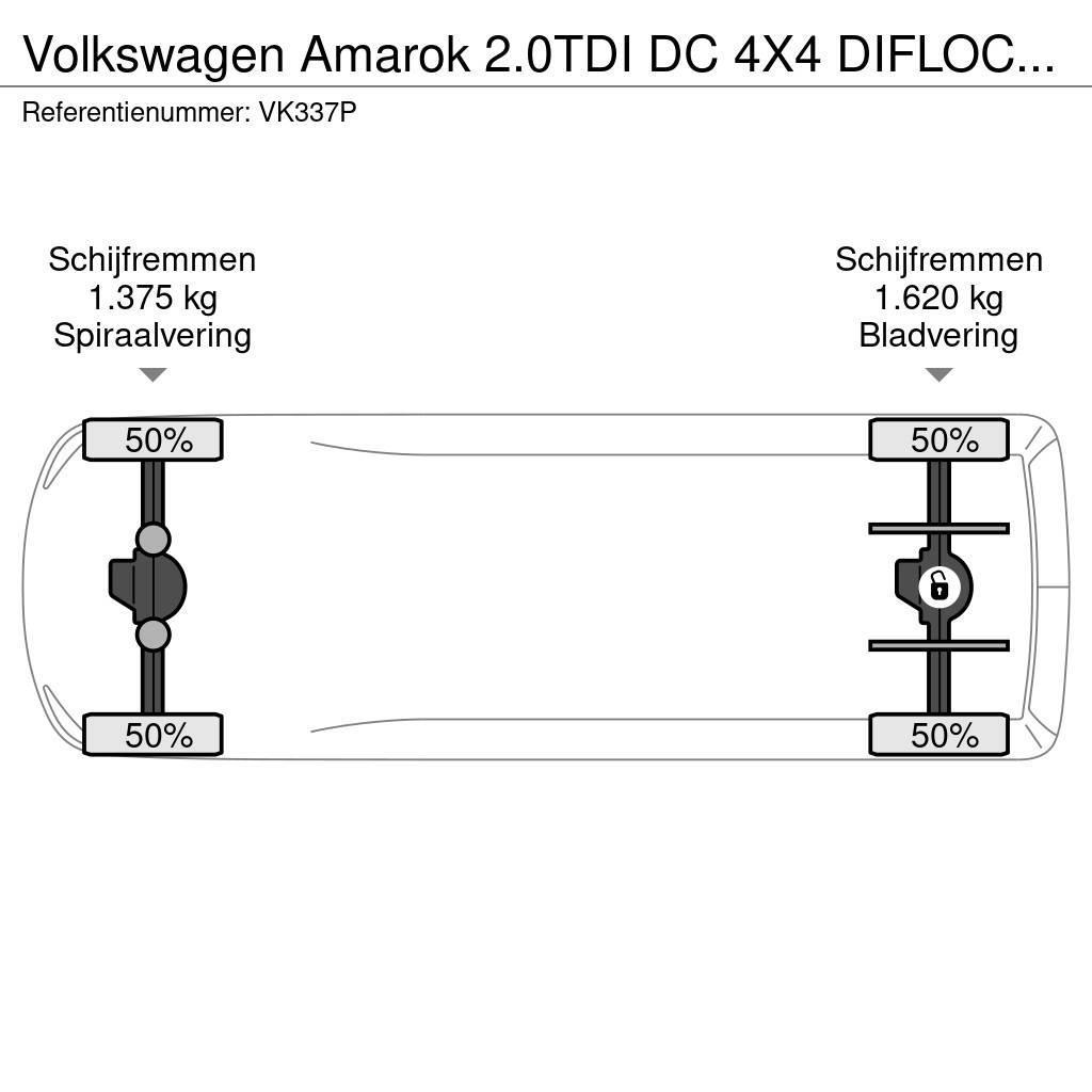 Volkswagen Amarok 2.0TDI DC 4X4 DIFLOCK origional 95 TKM Pik up kamioni