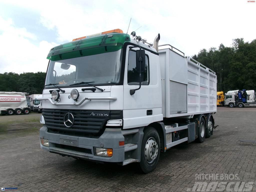 Mercedes-Benz Actros 2535 6x2 vacuum tank Saugbagger Kombi vozila/ vakum kamioni