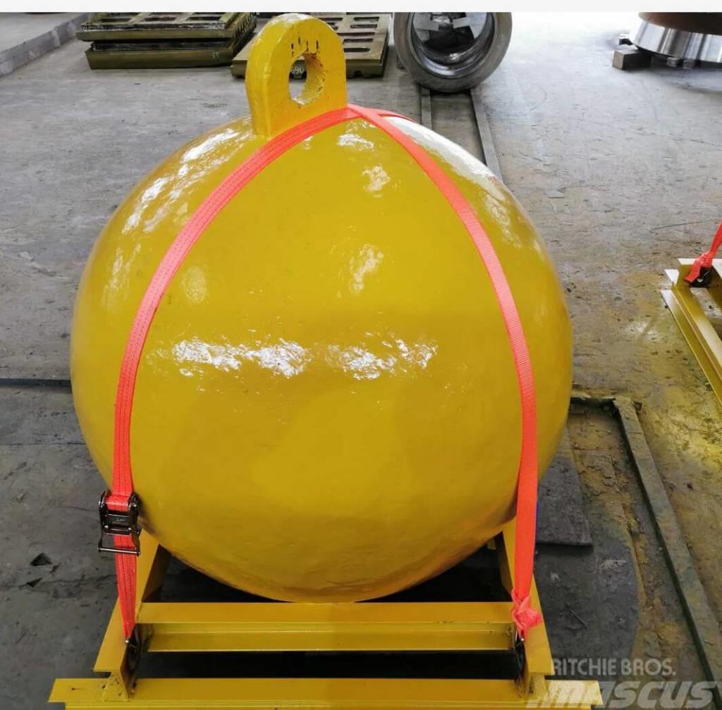  Crushing bull steel ball 4 - 8 tons Mobilne drobilice