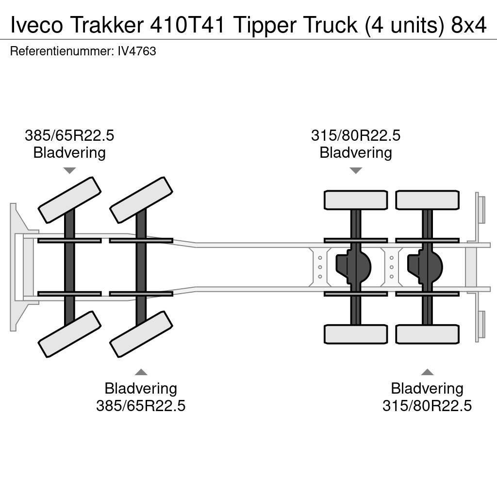 Iveco Trakker 410T41 Tipper Truck (4 units) Kiperi kamioni