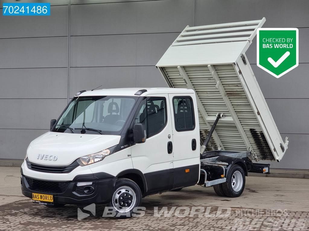 Iveco Daily 35C12 Kipper Dubbel Cabine Euro6 3500kg trek Kiper kamioni
