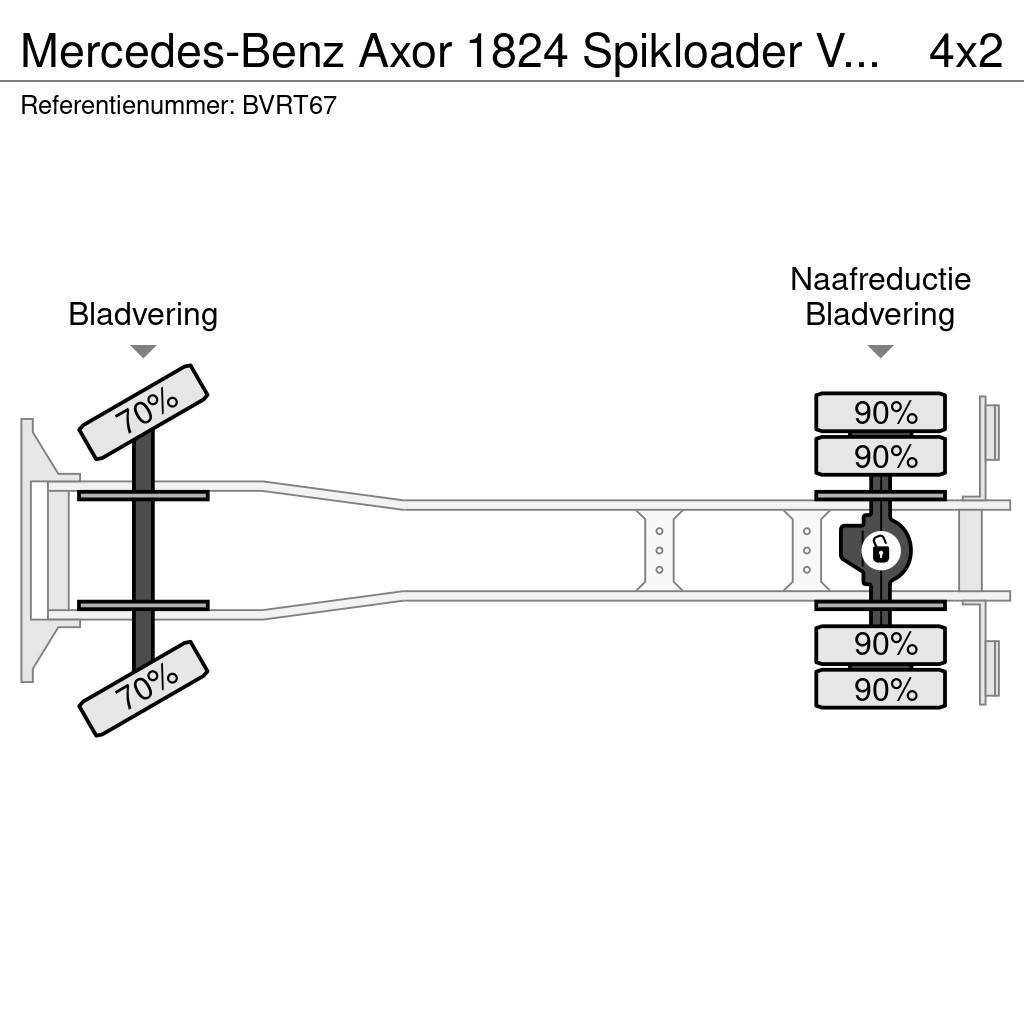 Mercedes-Benz Axor 1824 Spikloader VDL Euro5 Valid inspection 1- Komunalni kamioni