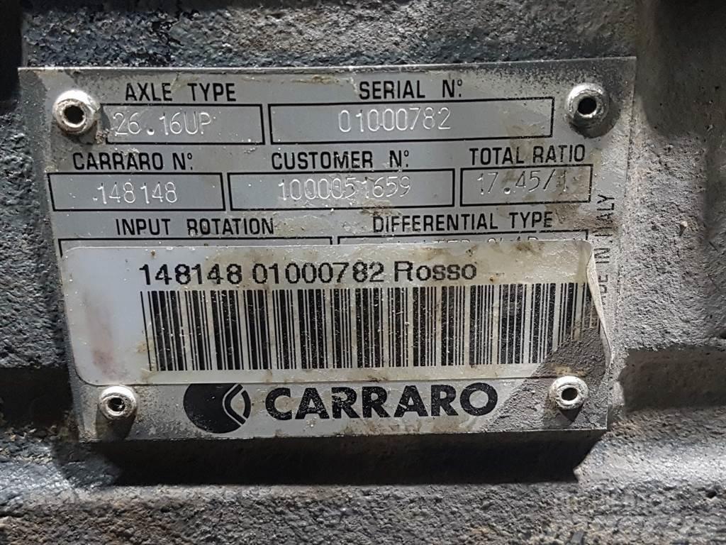 Carraro 26.16UP - Kramer 342 Allrad - Axle Osovine