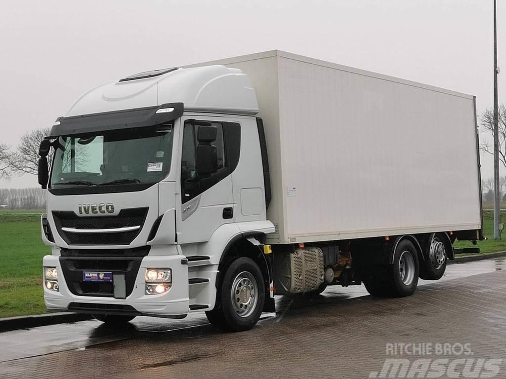 Iveco AT260S31 STRALIS 6x2 taillift Sanduk kamioni