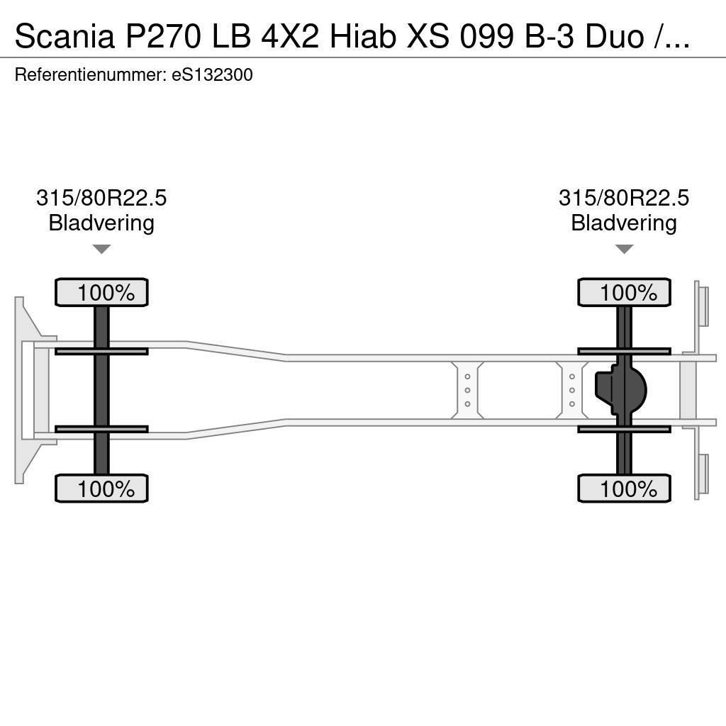 Scania P270 LB 4X2 Hiab XS 099 B-3 Duo / NEW/UNUSED Polovne dizalice za sve terene