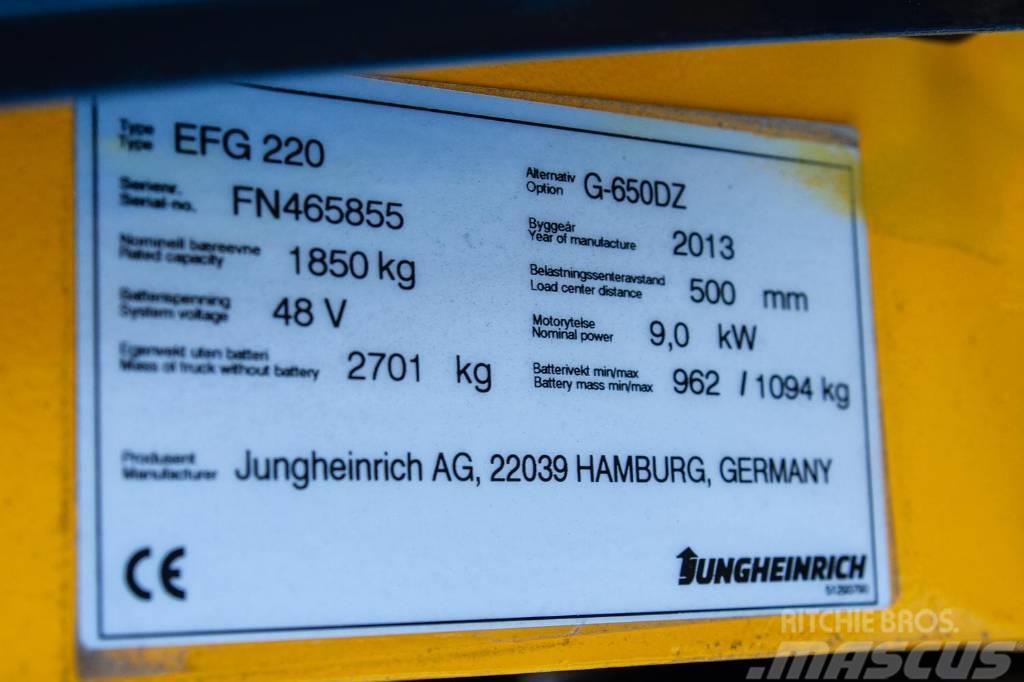 Jungheinrich EFG 220 Električni viljuškari